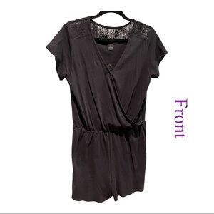 Ripzone  Black Romper Cotton Size Large